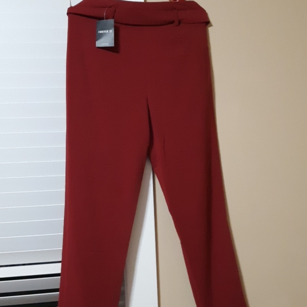 Woven long pants